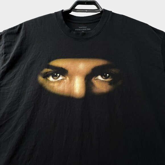 Drake Related IAAB It's All A Blur 2023 Tour T Shirt Mens 3XL Black - Picture 1 of 6